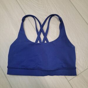 Lululemon Sports Bra size 4 dark blue